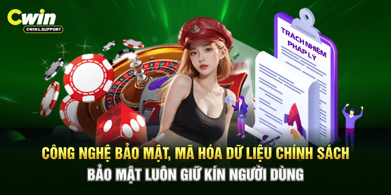 Công nghệ bảo mật, mã hóa dữ liệu chính sách bảo mật luôn giữ kín người dùng 