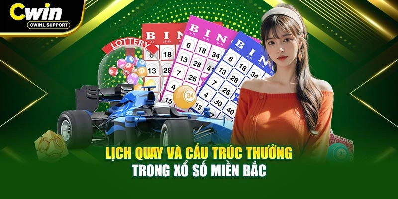 Lịch quay và cấu trúc thưởng trong xổ số miền Bắc
